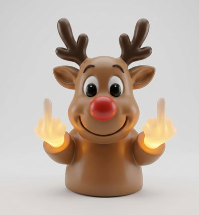 Naughty Light-Up Holiday Decor