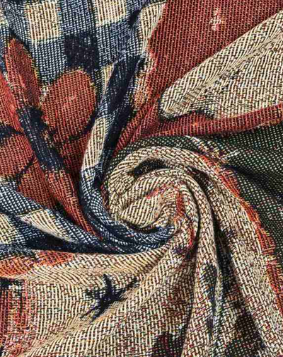 Vintage Patchwork Festive Blanket