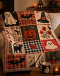 Vintage Patchwork Festive Blanket