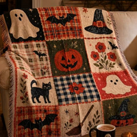 Vintage Patchwork Festive Blanket